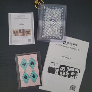 LV Monogram Card Holder with Keychain